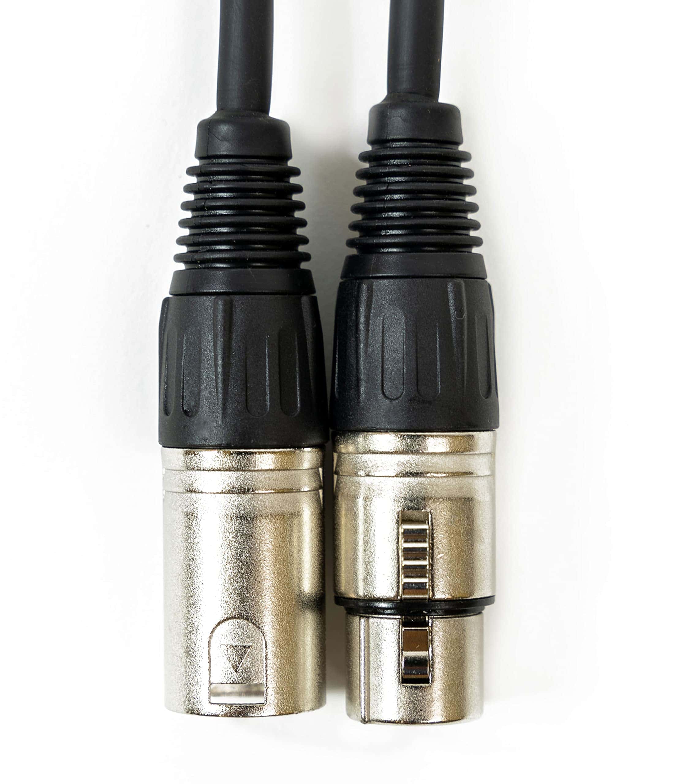 Cable DMX Gearlux, 3 Pines, Macho a Hembra, 50 Pies - - Imagen 8