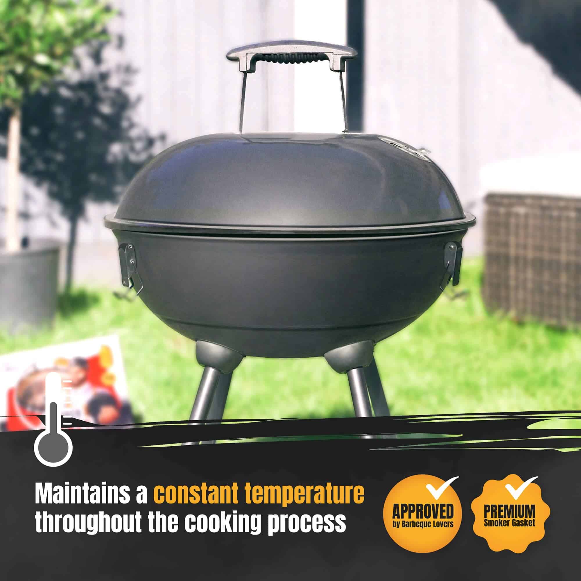 Sello de parrilla para ahumador Smoker Chef - Cinta de - Imagen 3