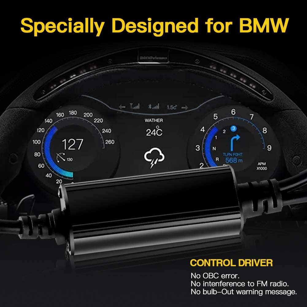 APMAT H8 Luces de Angel Eyes Halo LED Bombilla Compatible - Imagen 8