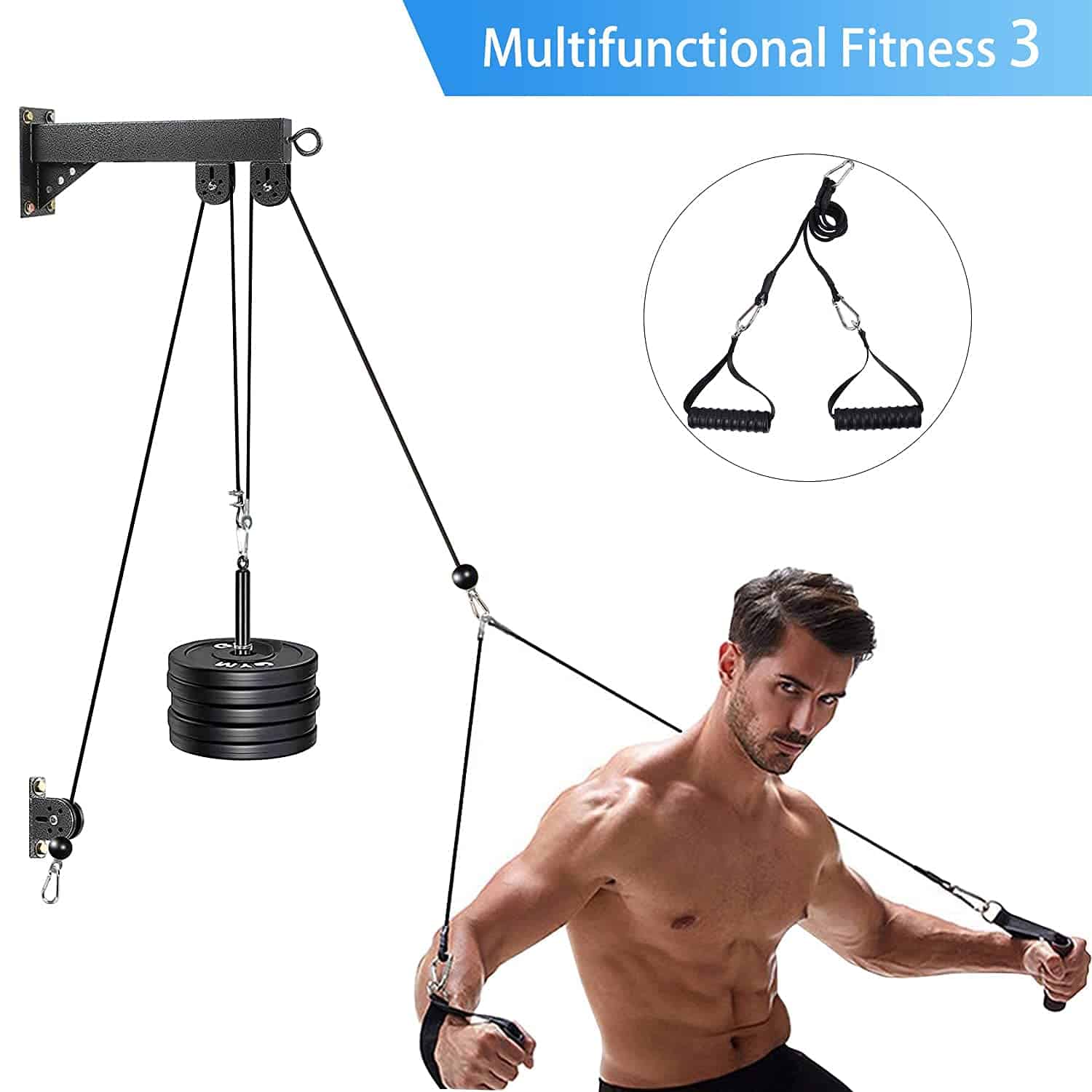 Sistema de Poleas de Gimnasio TRENDBOX Máquina de Cable - Imagen 6