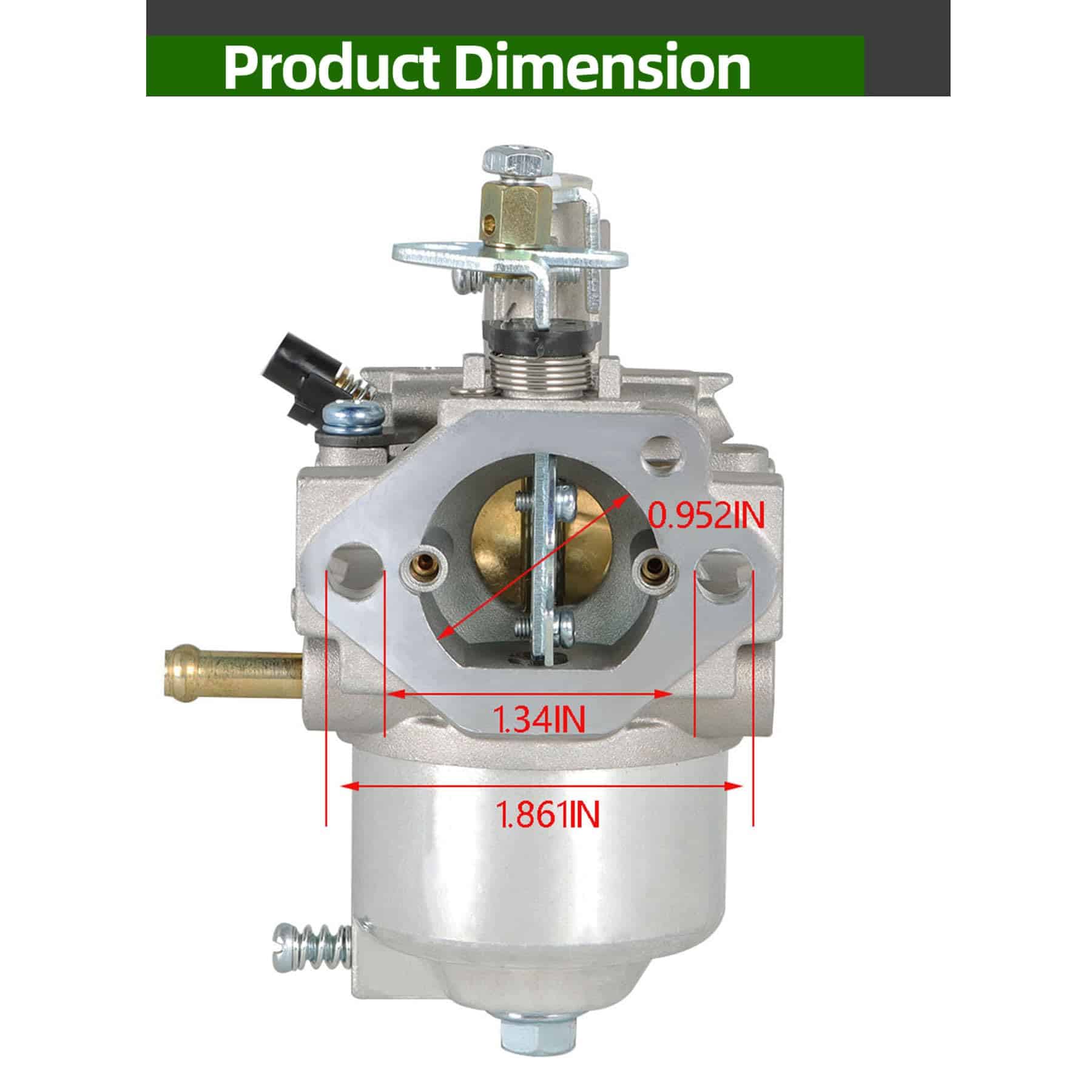 Carburador de Repuesto para Kawasaki Mule 500 520 550 - Imagen 3