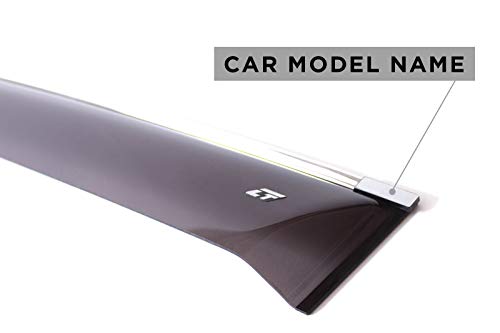 Conjunto de 4 deflectores de ventana cromados - Molduras - Imagen 7