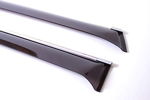 Conjunto de 4 deflectores de ventana cromados - Molduras - Imagen 10