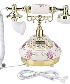 Teléfono Antiguo Vintage Retro MS-9101 para Uso en Casa u