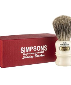 Brocha de Afeitar Simpson Berkeley 46 Pure Badger - Brocha
