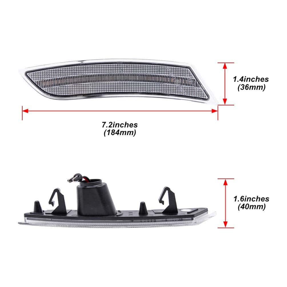 Luces de Marcador Lateral LED de Repuesto para Cadillac XTS - Imagen 8