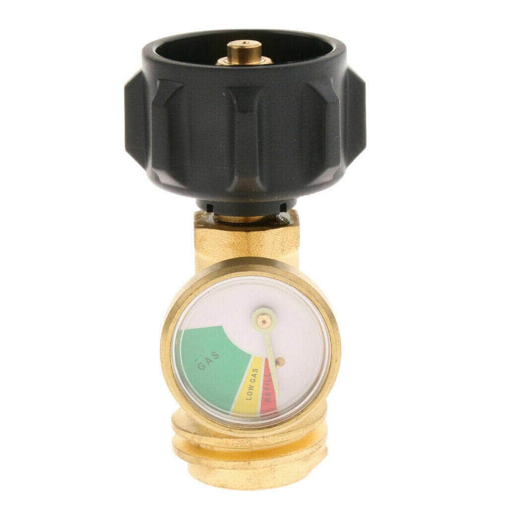 Adaptador de Cilindro de Propano MACHSWON Con Medidor de