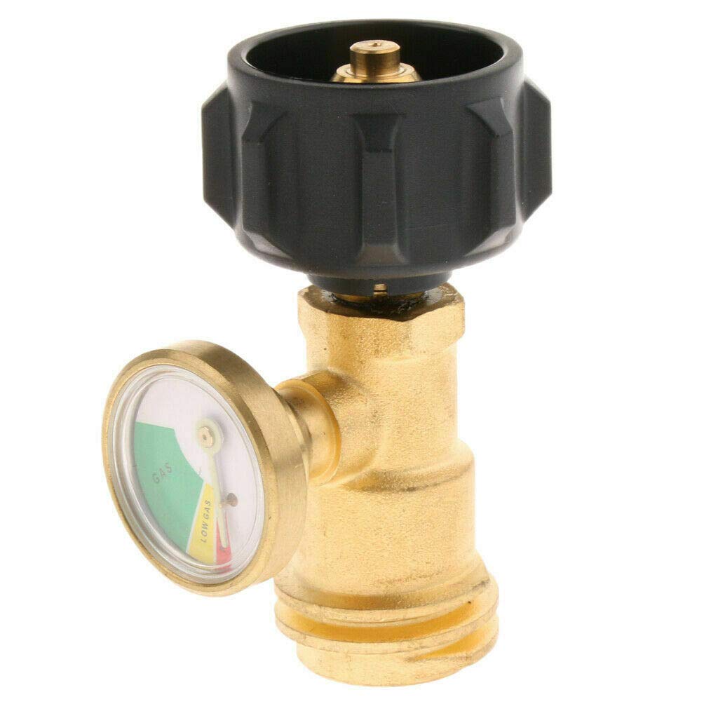 Adaptador de Cilindro de Propano MACHSWON Con Medidor de - Imagen 7