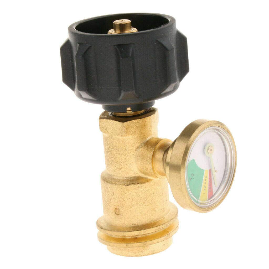 Adaptador de Cilindro de Propano MACHSWON Con Medidor de - Imagen 5