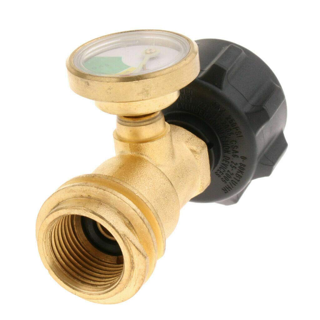 Adaptador de Cilindro de Propano MACHSWON Con Medidor de - Imagen 4