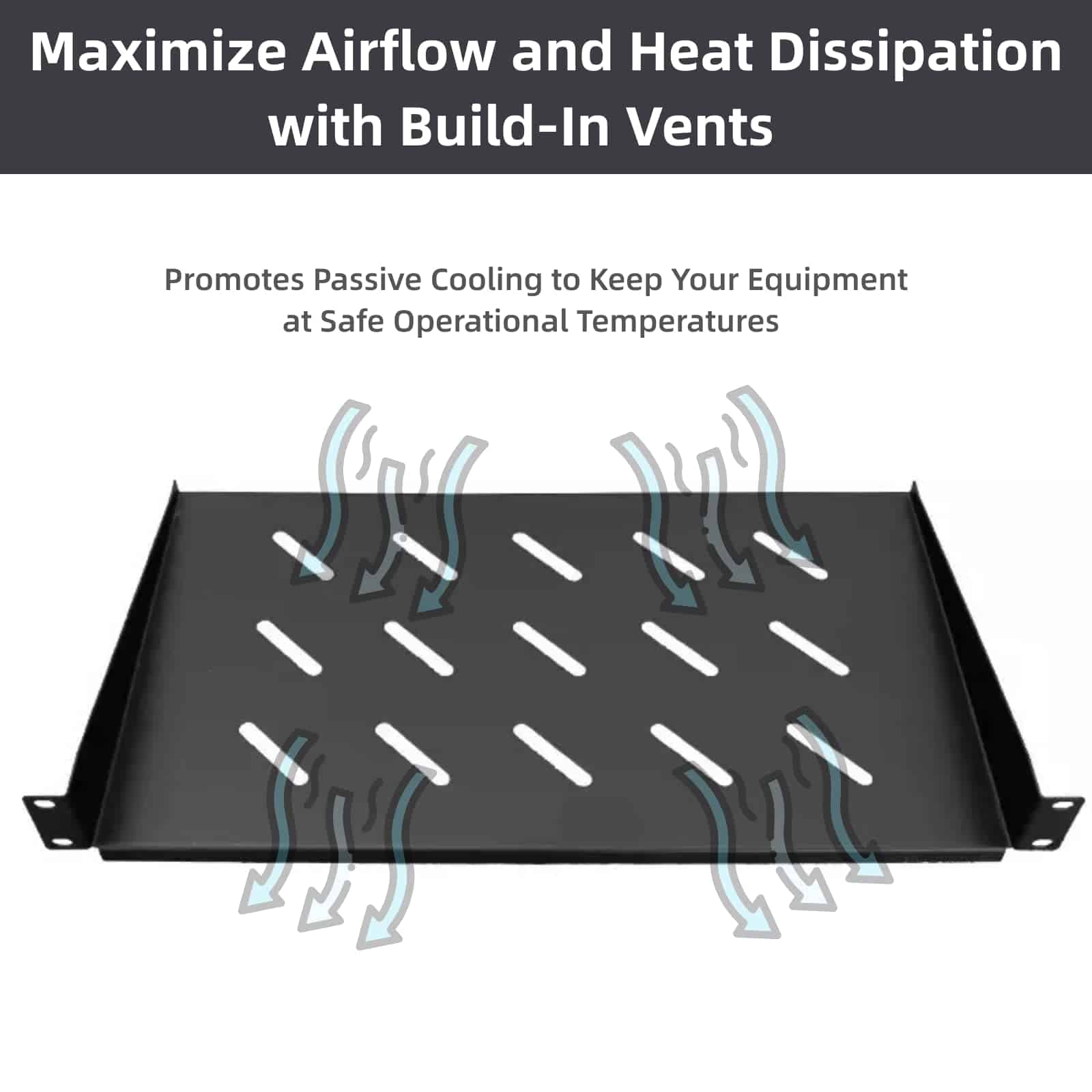 Repisa Universal TECHTOO Vented Cantilever - 16" Profundo - Imagen 6