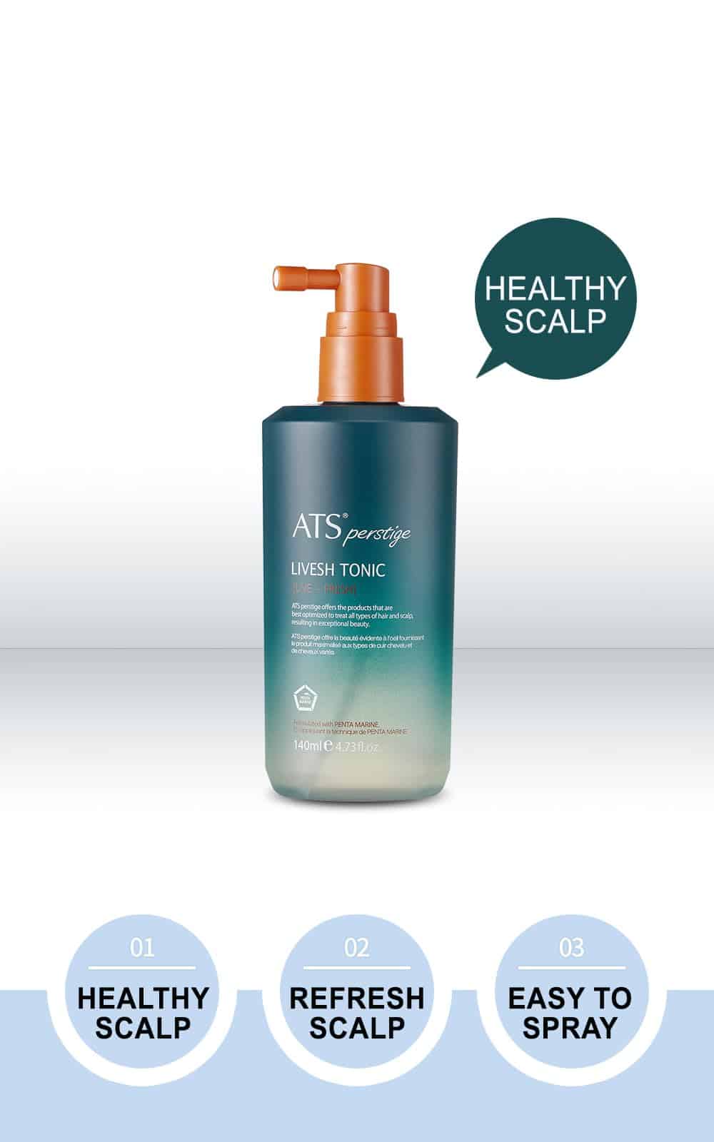Tónico Capilar ATS Perstige Livesh, Crecimiento del - Imagen 3