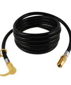 Manguera de propano de conexión rápida de -Negro