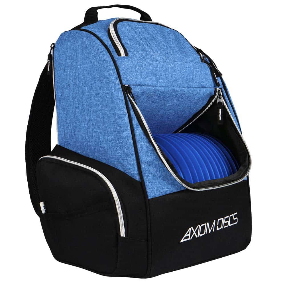 Mochila de Disc Golf Axiom Discs Shuttle (Azul Jaspeado) - Imagen 4