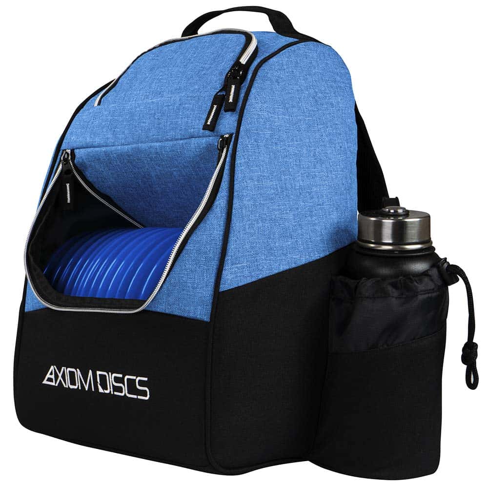 Mochila de Disc Golf Axiom Discs Shuttle (Azul Jaspeado) - Imagen 5