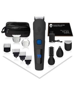 baKblade 11 en 1 Kit de Aseo para Hombres - BODBARBER -