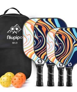 Set de Paletas de Pickleball Niupipo, Paletas de Pickleball