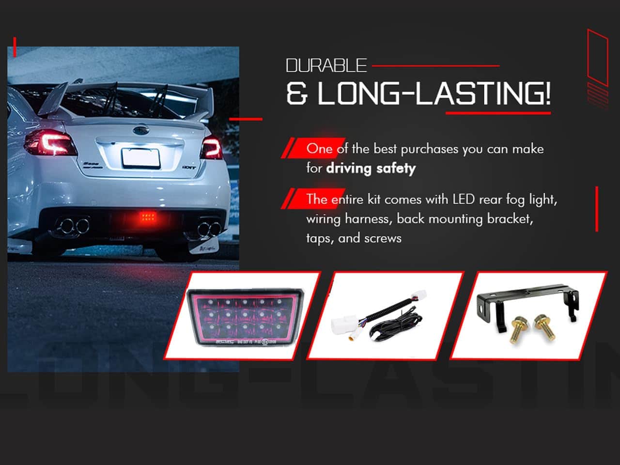 GAZOZ PERFORMANCE F1 Hyper 4th Brake Light Fog Para 15-21 - Imagen 4