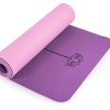 Tapete de Yoga Antideslizante, Tapetes de -Orquídea y Rosa