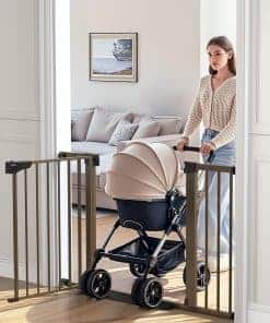 Puerta para bebés Cumbor 29.7-46" para escaleras, Ganadora