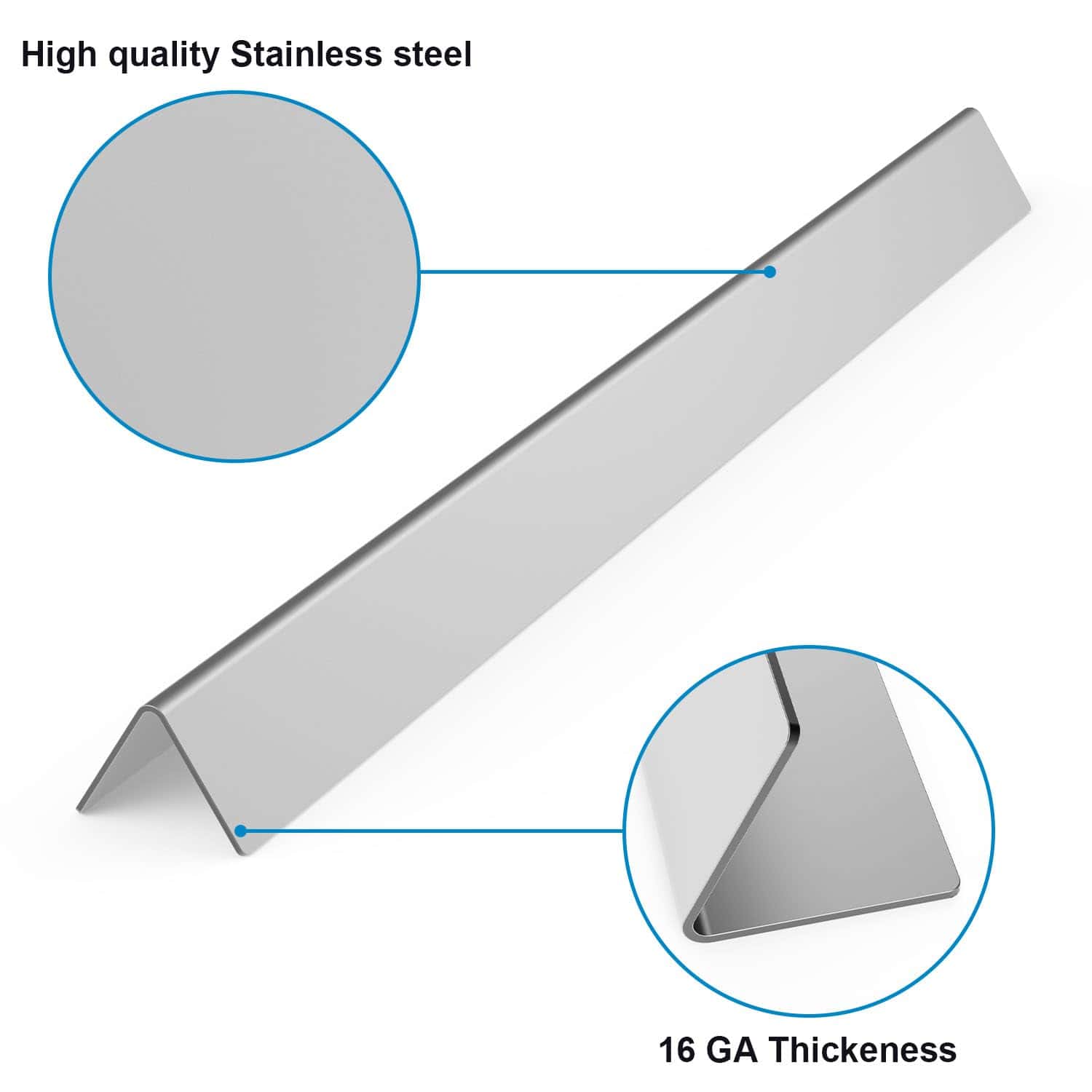Repuesto para Barras Flavorizer SafBbcue 67671 de 18.1" - Imagen 5