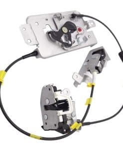 Cierre de puerta trasera del lado derecho del pasajero y