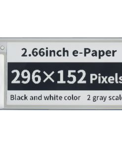 Módulo de pantalla E-Paper E-Ink de 2.66 pulgadas Waveshare