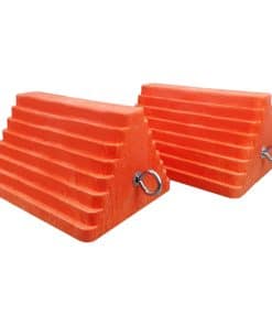 HOXWELL 2 Paquetes de Cuñas para Ruedas de Servicio Pesado