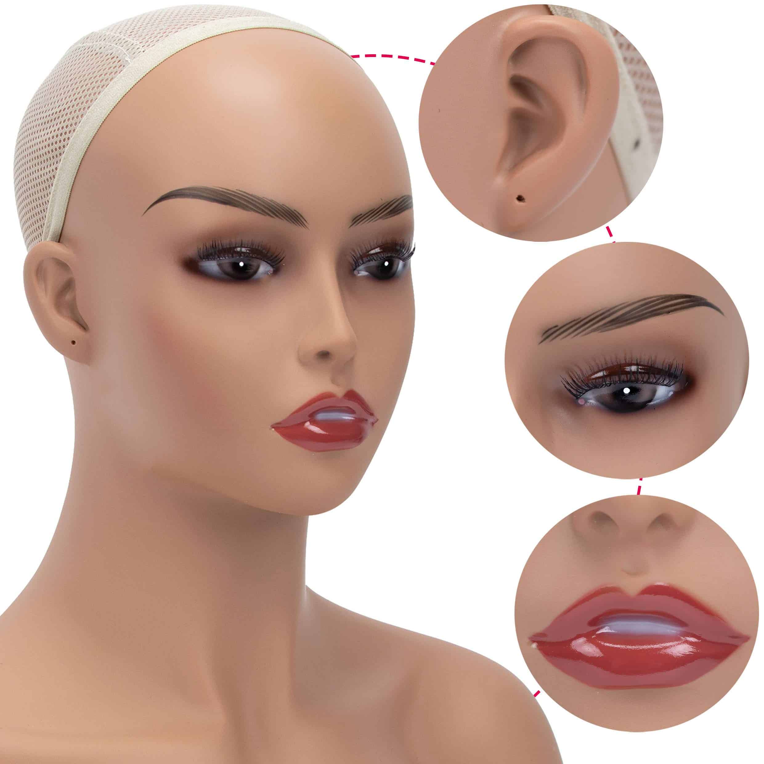 Cabeza de Maniquí de PVC A1 Pacific Cabeza de Maniquí - Imagen 3