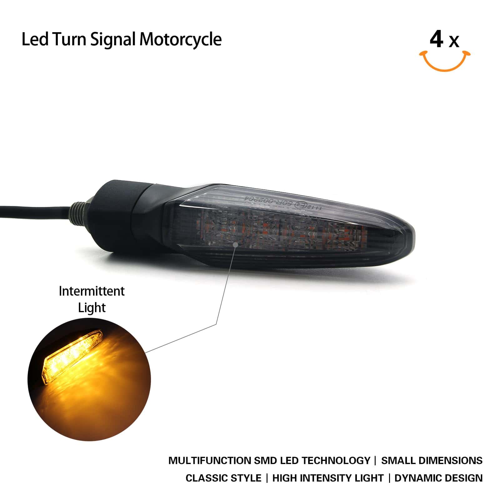 MFC PRO Luz de señal universal LED para Yamaha XSR900 MT07 - Imagen 4