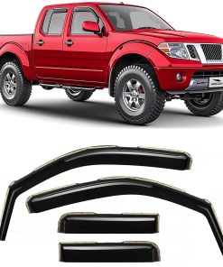 Voron Glass Deflectores de Lluvia extra -Negro