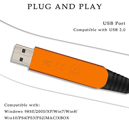 Cable de Guitarra USB YESPURE 10Ft, Interfaz de Guitarra - Imagen 7