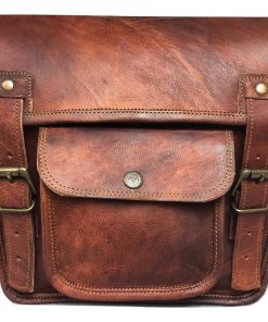 Bolsa lateral de cuero VINTAGE CRAFT SHOP | Bolsa de