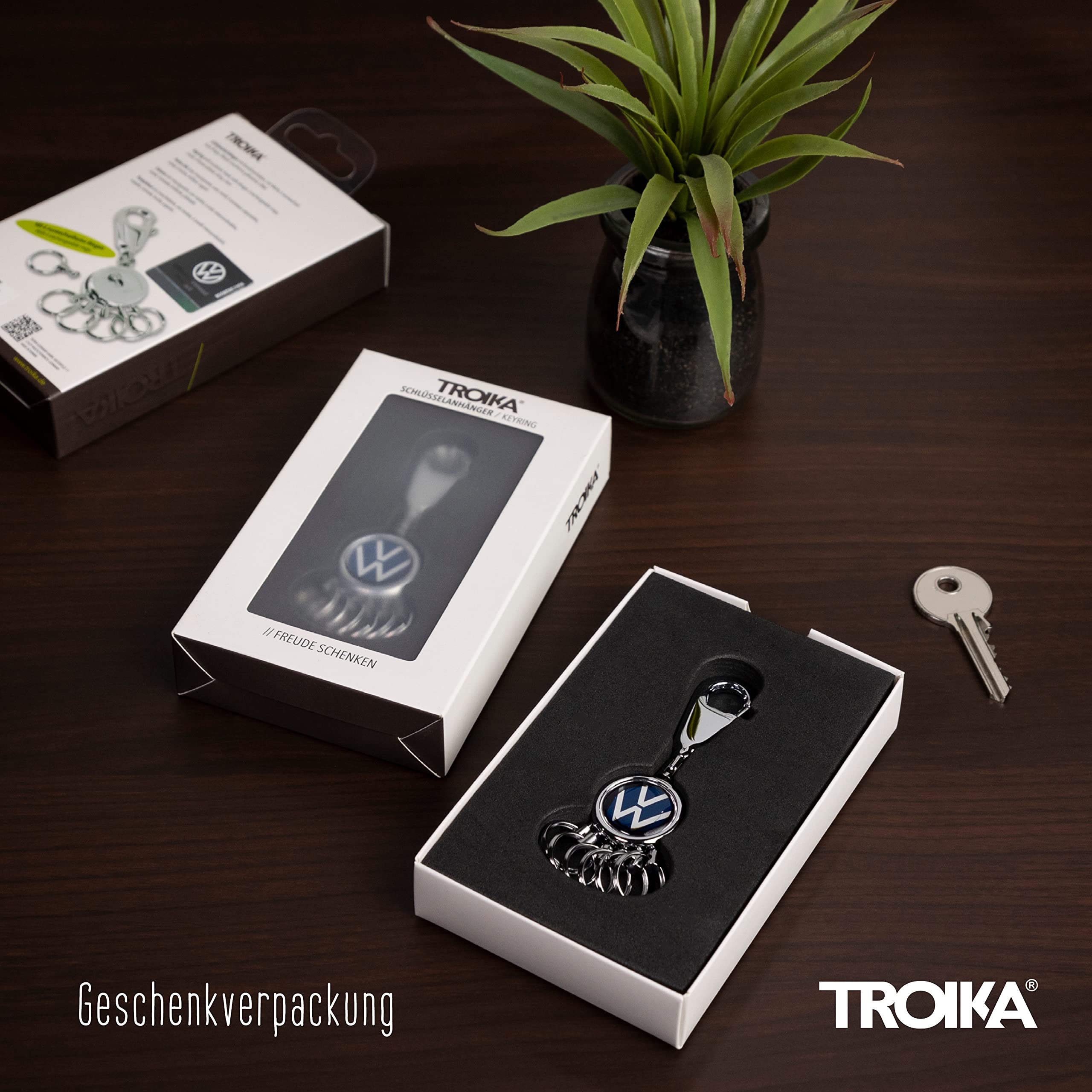 Llavero Troika Modern, Azul, 90 x 25 x 9 mm - Imagen 7