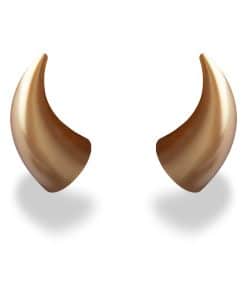 Cuernos de Diablo para Casco Flair MagNeatOhz en Dorado |