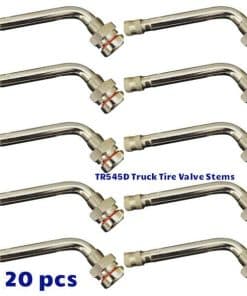 Válvula de neumático TR545D de latón con abrazadera para