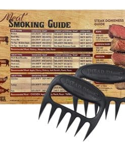 Garras de Carne BBQ Butler Bear Paws y Guía Magnética para