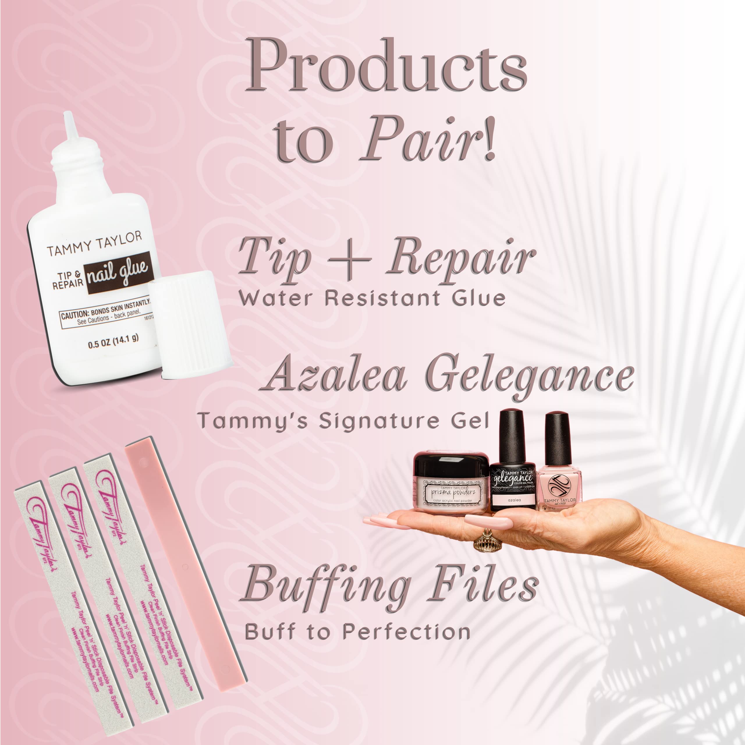 Extensiones de Uñas Cuadradas Naturales Tammy Taylor | - Imagen 4