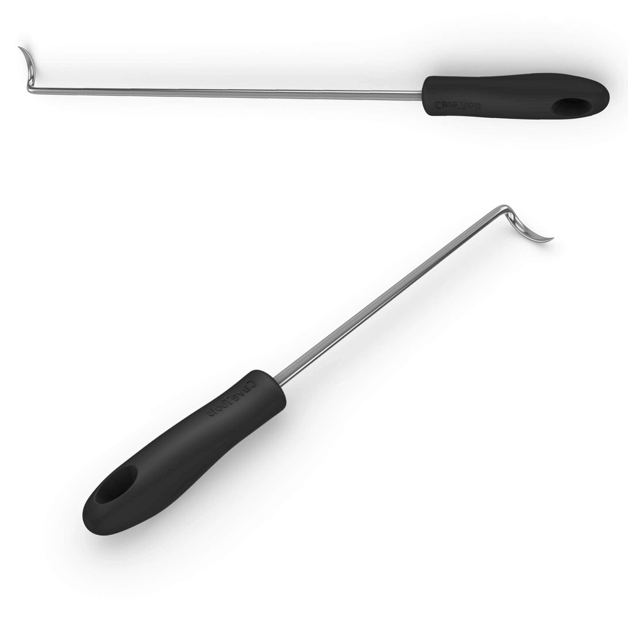 Cave Tools Food Flipper y Gancho para Carne para Asar,