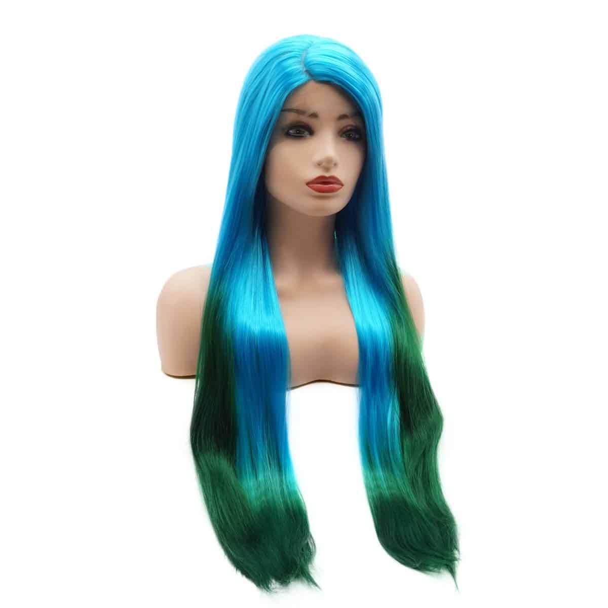 Pelucas de Encaje Sintético Realista de Densidad Pesada, - Imagen 3