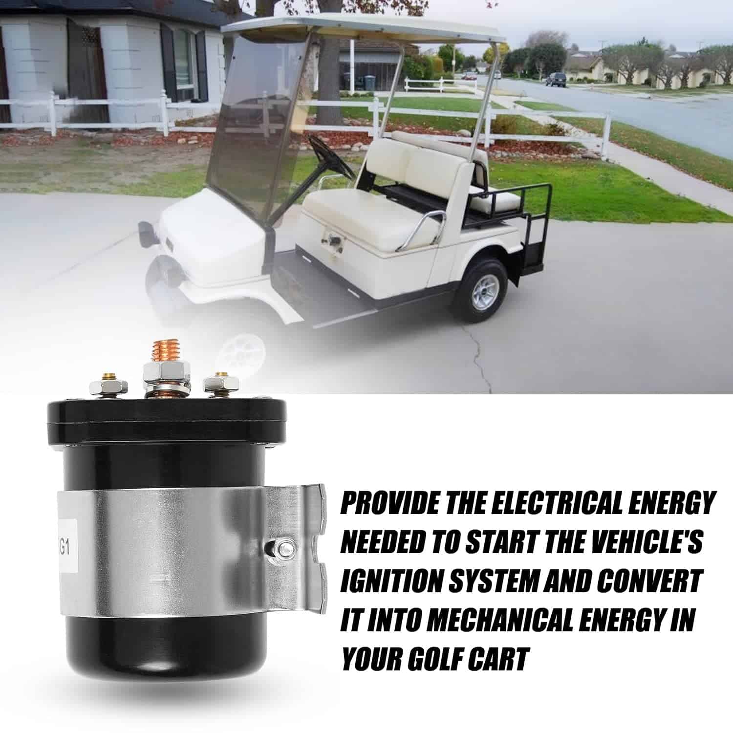 RANSOTO 36V 4 terminal Solenoid Compatible con 1989 - UP - Imagen 5