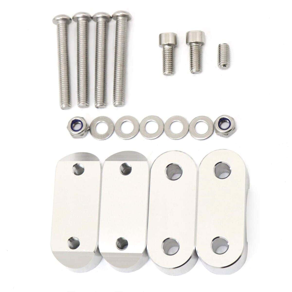 Worldmotop Engine Highway Guard Crash Bars Compatible with - Imagen 6