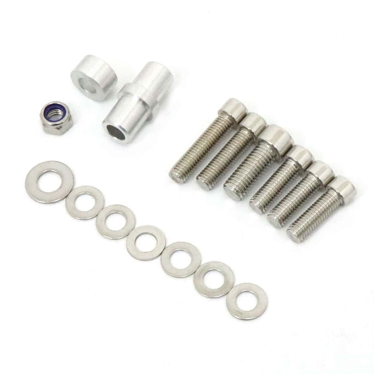 Worldmotop Highway Crash Bars Engine Guard -Negro - Imagen 3