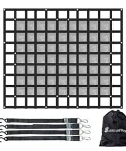 Red de carga Surmountway para cama de camioneta con malla