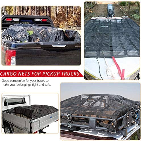 Red de carga pesada Surmountway con malla (72" x 57"), - Imagen 6