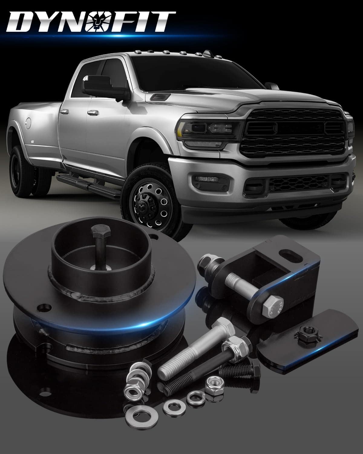 Kit de elevación delantero de 2" para Ram 2500 4WD - Imagen 7