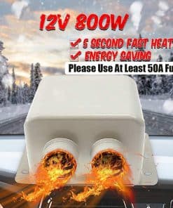 Calentador de Coche 12V 800W, MACHSWON Calentador de Alta