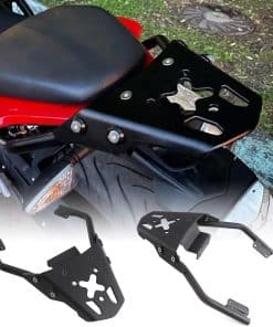 Soporte de Equipaje Trasero para Motocicleta Compatible con