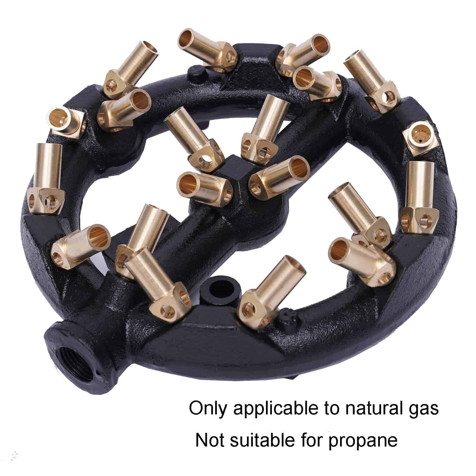 Quemador de chorro TFCFL, 20 puntas forma redonda G1/2 con - Imagen 5