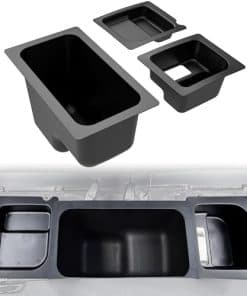 Caja de almacenamiento debajo del asiento SAUTVS, juego de